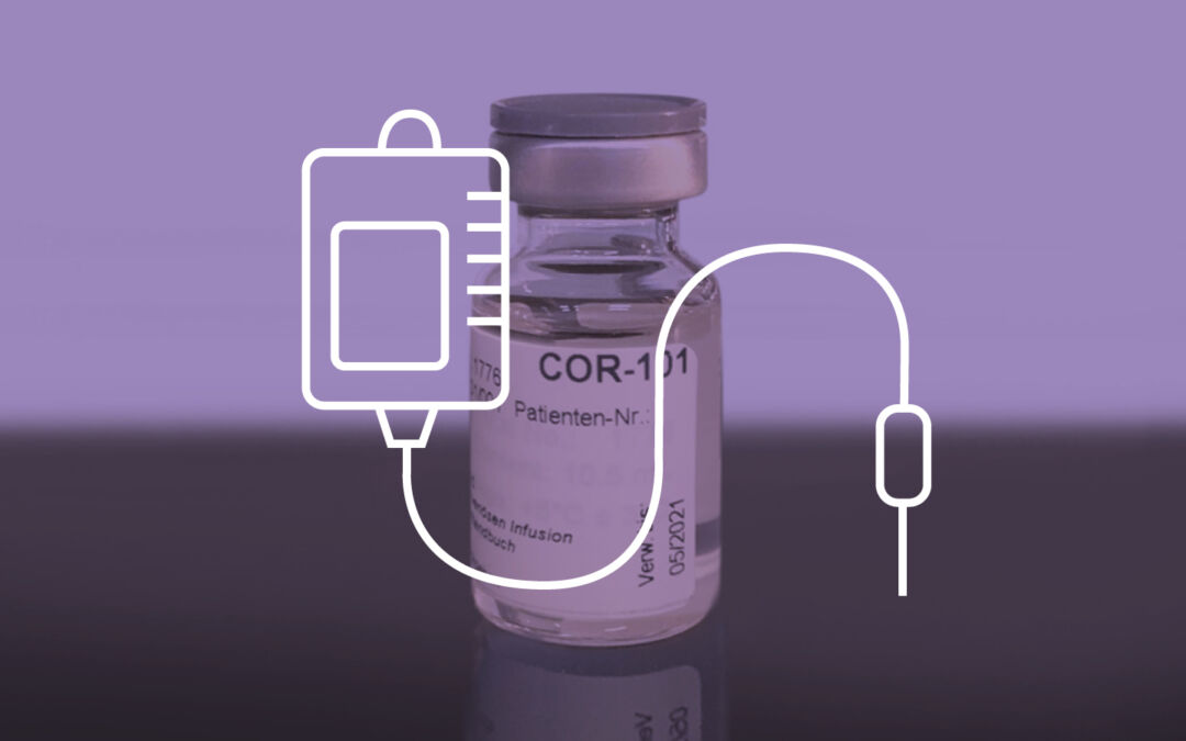 First hospitalized COVID-19 patient treated with the antibody drug candidate COR-101